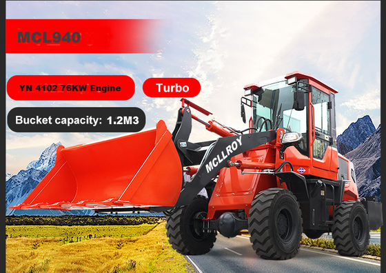 Multipurpose Compact Front End Loader Small Articulated ZL940