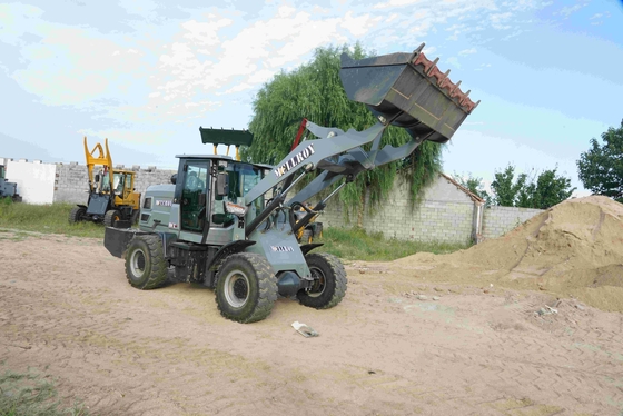 Work Load 800KG 1000KG Compact Wheel Loader Mechanical Joystick Heavy Equipment Front