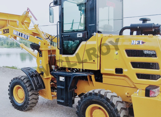 Compact Loading Shovel Wheel Loader For Lifting Debris 28 km/h