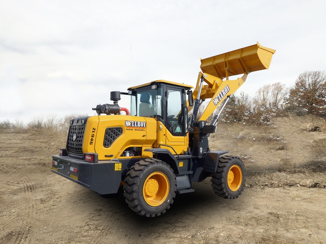 Engine Power Small Wheel Loaders ROPS FOPS Cab Compact Overall Height 3000mm