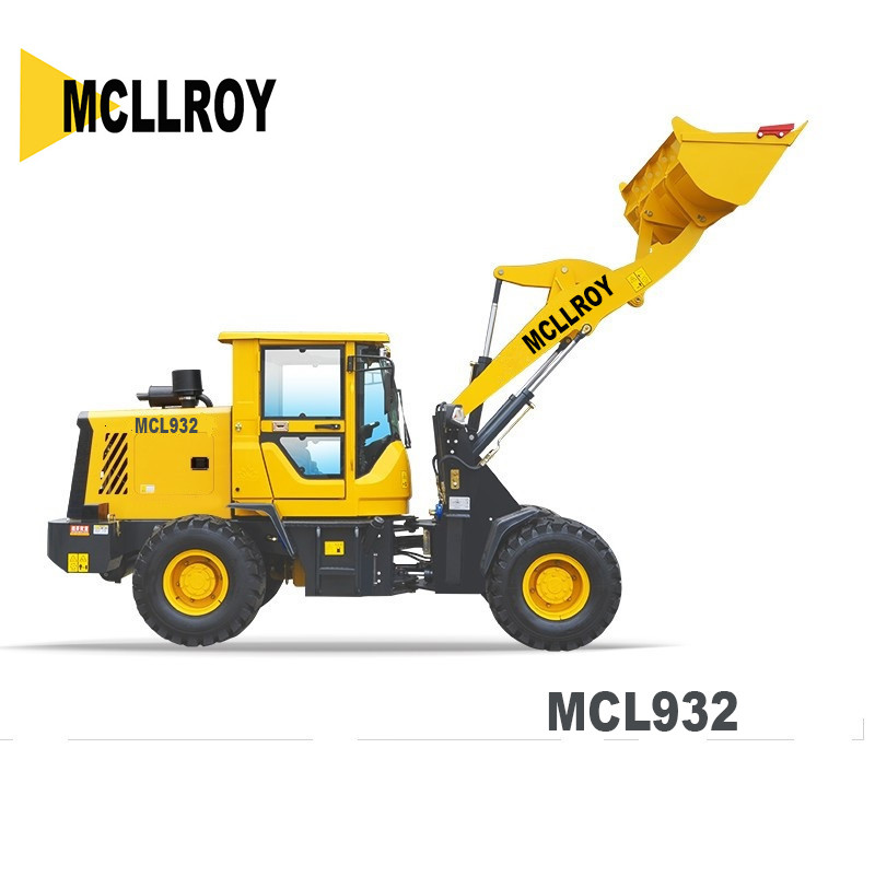 1800Kg Rated Load Tractor Wheel Loader Mini With Mechanical Joystick