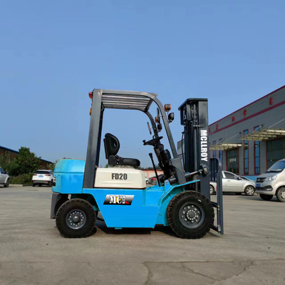 원활한 작동 디젤 포크리프트 트럭 120mm 지평