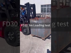 MCLLROY FD30 포크리프트 사이드 셰프트 및 로딩 테스트