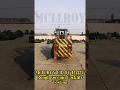 MCLLROY FD30T 거친 지형 포크리프트 로딩 테스트