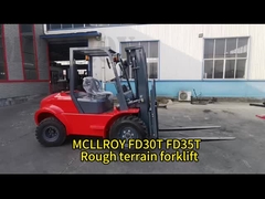 MCLLROY FD30T FD35T 거친 지형 포크리프트 쇼케이스