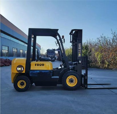 Internal Combustion Diesel Powered Forklift 1220mm Fork Length