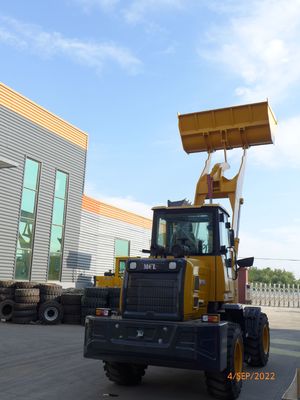 Front Mini Compact Wheel Loaders Cycle Time Less Than 7s
