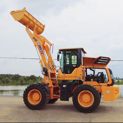 3500mm Front End Mini Compact Wheel Loaders Work Load 2800kg