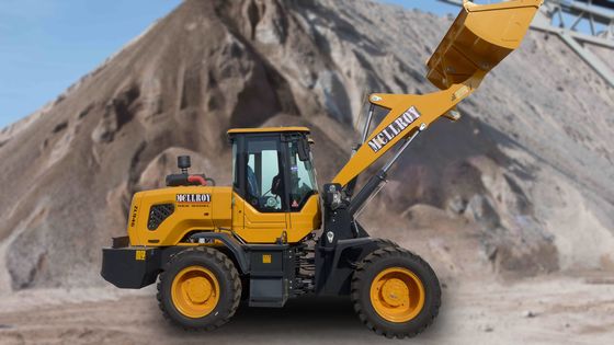 45km/h Small Wheel Loaders Rated Power Up To 81 KW For Construction Sites