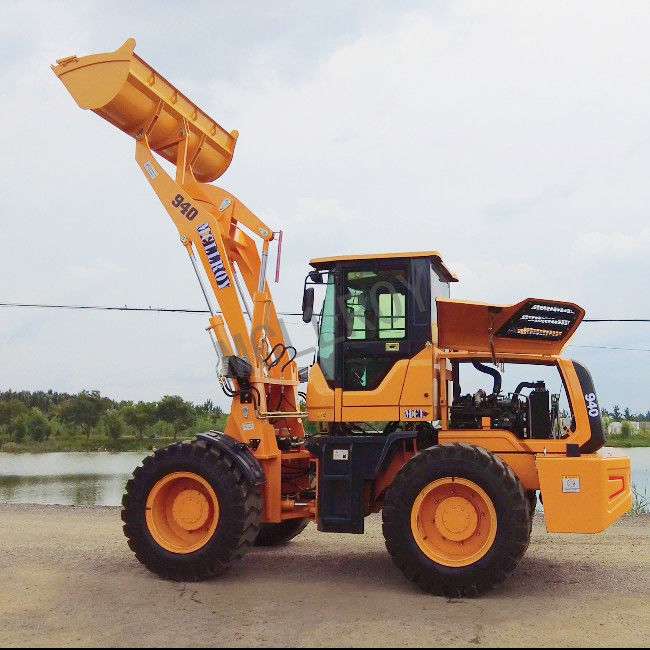 3500mm Front End Mini Compact Wheel Loaders Work Load 2800kg