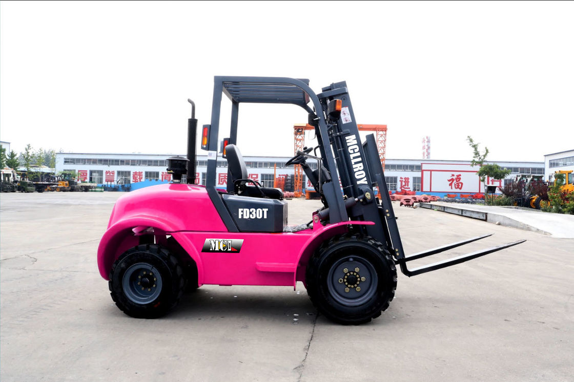 High-performance Interal Combustion Off-road Forklift Truck Total Weight 4900 KG