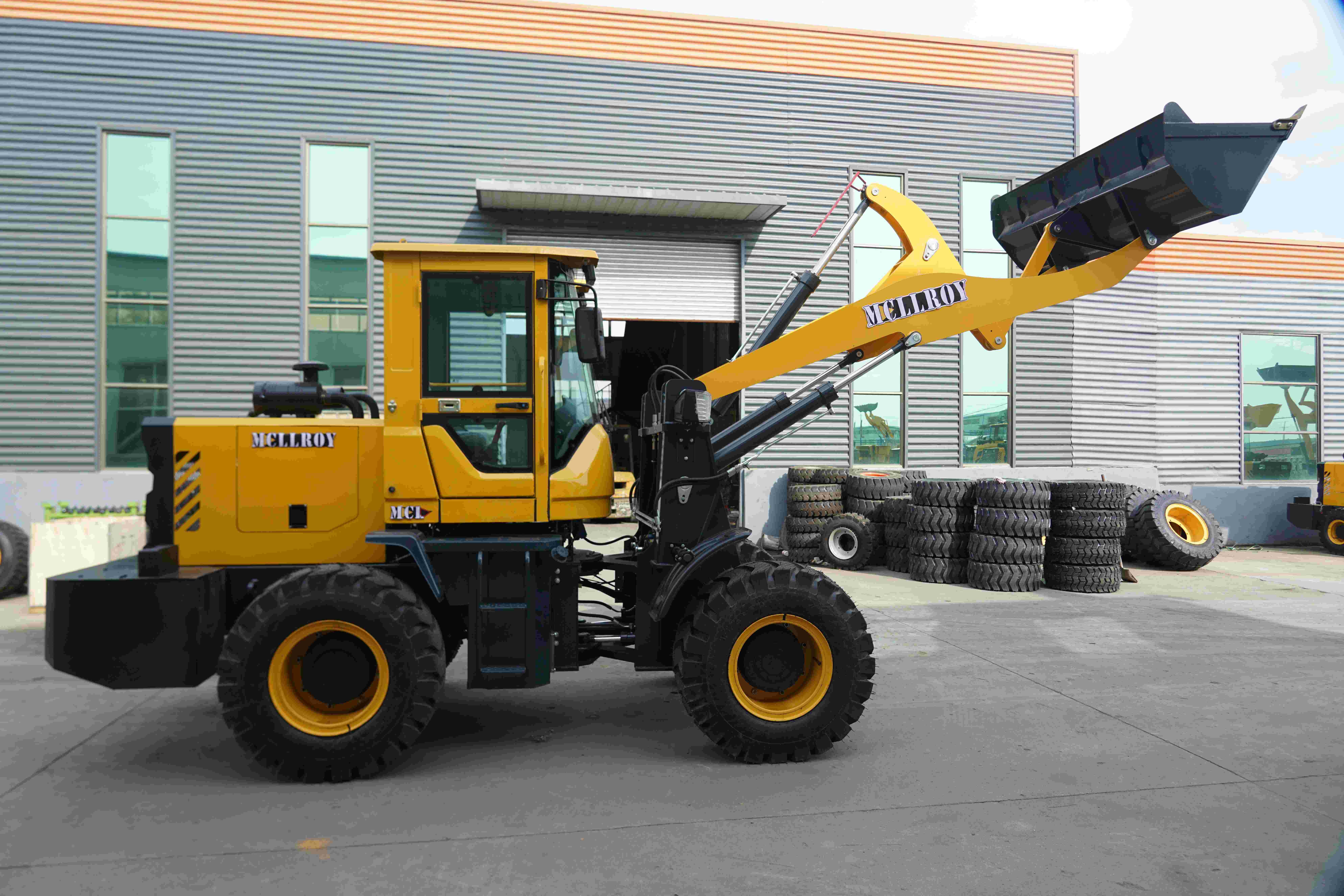 Weichai Deutz 6102 Front End Small Wheel Loaders Work Load 2.5 Ton 2500kg