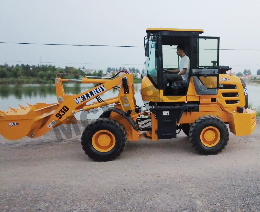 42kW Compact Wheel Loaders CVT 265 Torque Converter Transmission Mini Shovel Wheel Loader